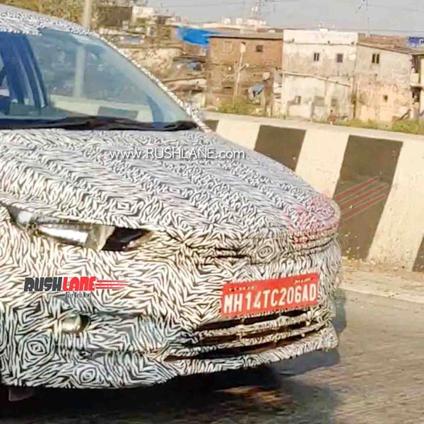 Spy Pics: New Tata Tigor Turbo-Petrol Variant Spied Testing In Mumbai