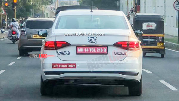 Spy Pics: Volkswagen Virtus Spotted Testing Ahead Of Expected India Launch
