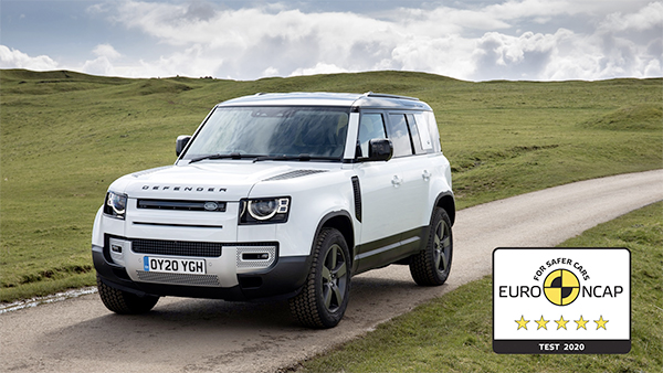 2020 Land Rover Defender Safety Ratings: Secures Five-Stars At Euro ...