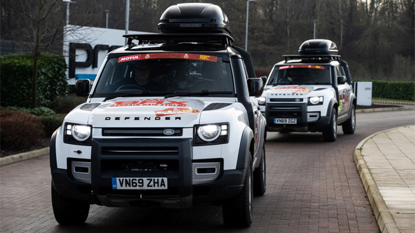 Land Rover Defender Will Take Part A Support Vehicle In The 2021 Dakar Rally