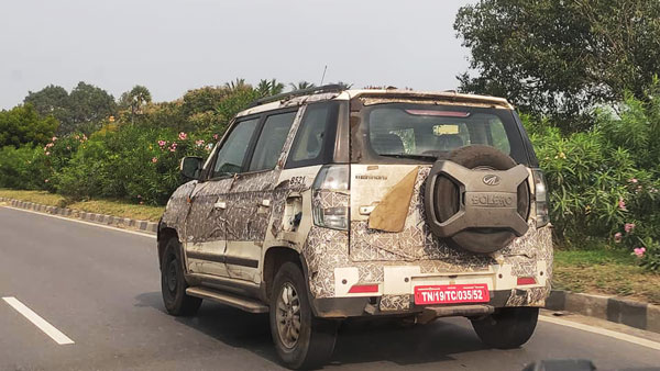 Mahindra TUV300 Spotted Testing Once Again: Here Are All The Details