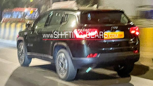 Spy Pics: 2021 Jeep Compass Facelift Spied In New Green Paint Scheme: India Launch Expected Soon