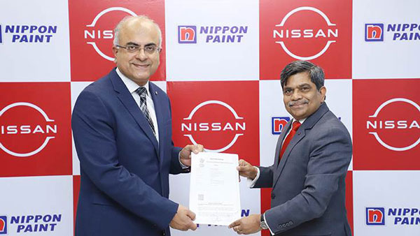 Nissan India & Nippon Paint Partners To Supply Workshop Inventory: Paint, Online Ordering & Other Details
