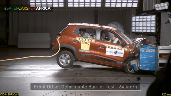 Made-in-India Renault Kwid Scores 2 Stars Global NCAP Safety Rating In Africa: Scores, Adult Safety, Child Safety & Other Details