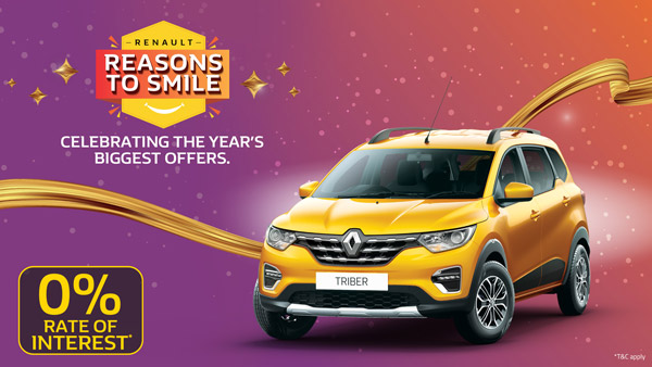 Renault Car Discounts & Year-End Benefits Announced: Special Offers Of Up To Rs 70,000 Available On Duster, Triber & Kwid Models In December 2020