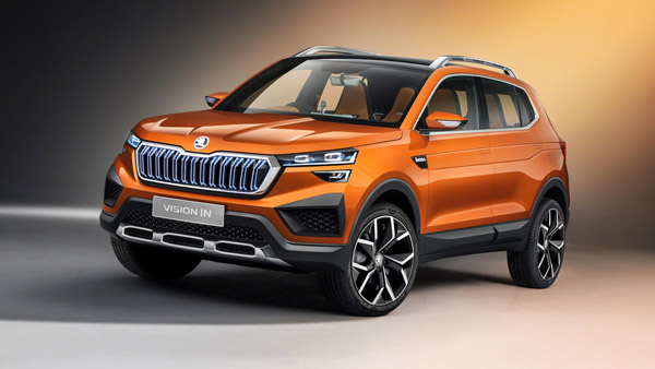 Spy Pics: Skoda Vision IN Spotted Testing In Mumbai Ahead Of India Launch