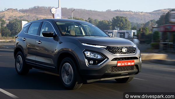 Spy Pics: Tata Harrier Petrol Spotted Testing Ahead Of Expected India Launch Next Year