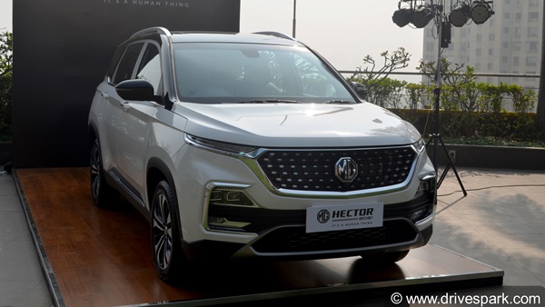 2021 MG Hector Facelift SUV (First Look)