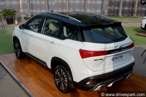 2021 MG Hector Facelift SUV (First Look)