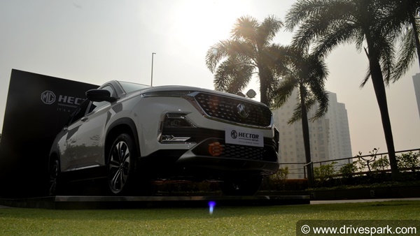 2021 MG Hector Facelift SUV (First Look)
