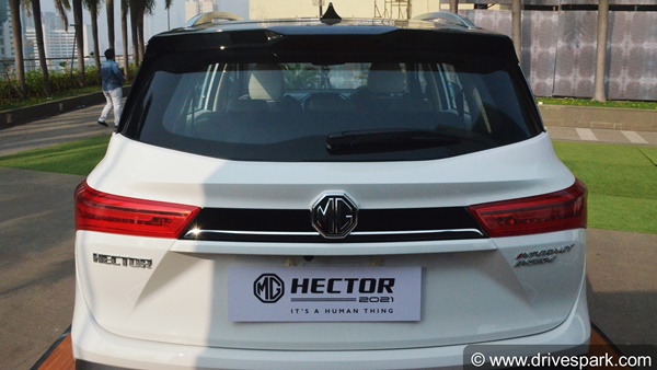 2021 MG Hector Facelift SUV (First Look)