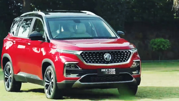 2021 MG Hector Facelift Launched In India At Rs 12.90 Lakh: Here Are All The Details