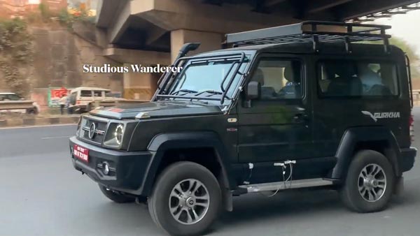 Spy Pics: New Force Gurkha Near Production SUV Spotted Testing With Accessories Ahead Of India Launch