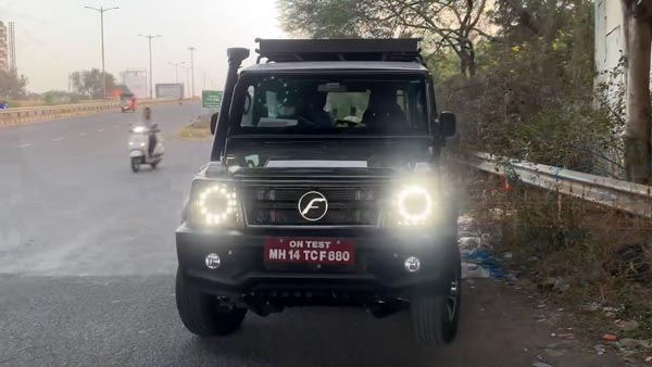 Spy Pics: New Force Gurkha Near Production SUV Spotted Testing With Accessories Ahead Of India Launch