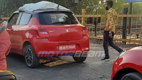 Spy Pics: 2021 Maruti Swift Spied Testing In India For The First Time: Said To Feature Minor Cosmetic Updates