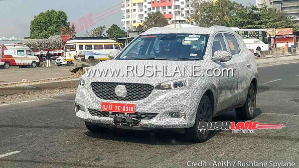 MG ZS Petrol SUV Spotted Test Once Again Ahead Of Its Launch In India: Read More To Find Out
