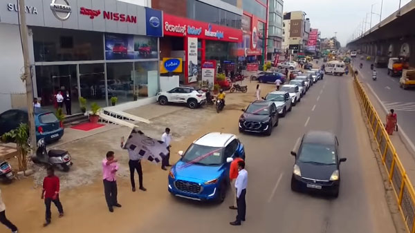 Bangalore Dealer Delivers 100 Nissan Magnite In A Single Day: Read More To Find Out