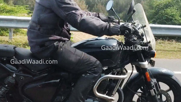 Spy Pics: Royal Enfield 650cc Cruiser Spotted Testing Again Revealing New Features