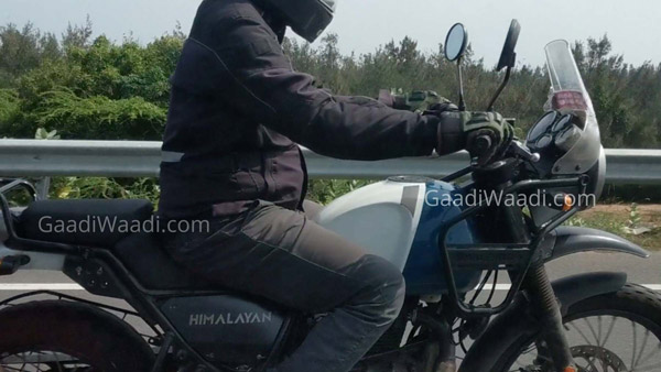 Spy Pics: New Royal Enfield Himalayan (2021) Spied Testing With Tripper Navigation System
