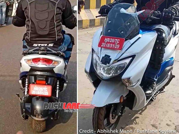 Spy Pics: Suzuki Burgman Electric Scooter Spied Testing Yet Again Ahead Of India Launch
