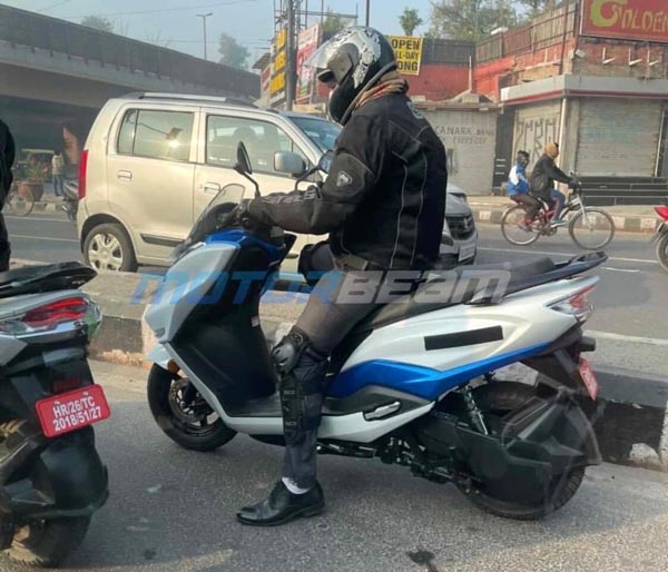 Suzuki Burgman Electric Scooter Spotted Testing Once Again: Here Are All the Details!