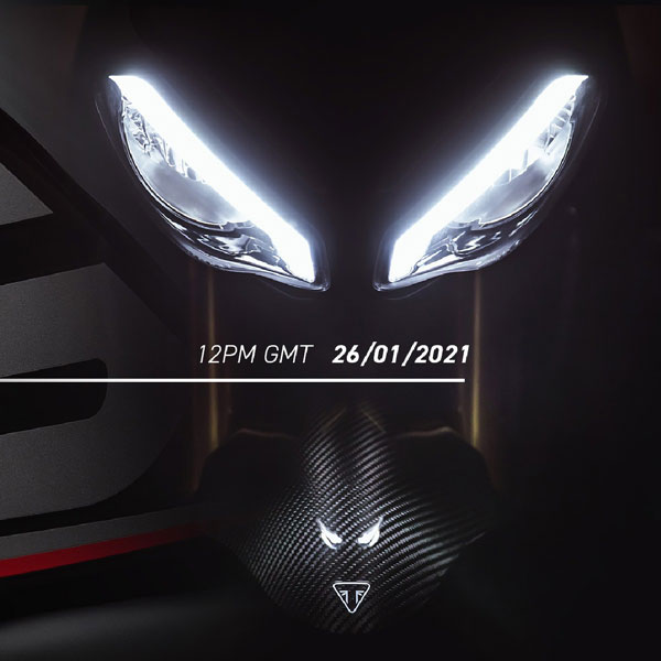 All-New Triumph Speed Triple 1200 RS Teased: Global Unveil Scheduled For The 26th Of January 2021