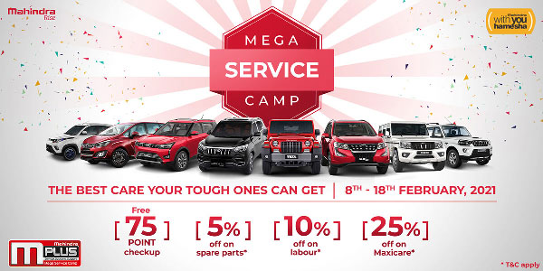 Mahindra Announced Its M-Plus Mega Service Campaign For Its Customers In India: Read More About It!