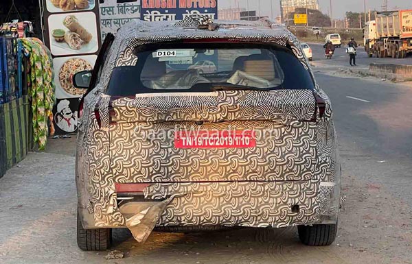 Next Generation Mahindra XUV500 Spotted Testing Once Again: Here Are All The Details