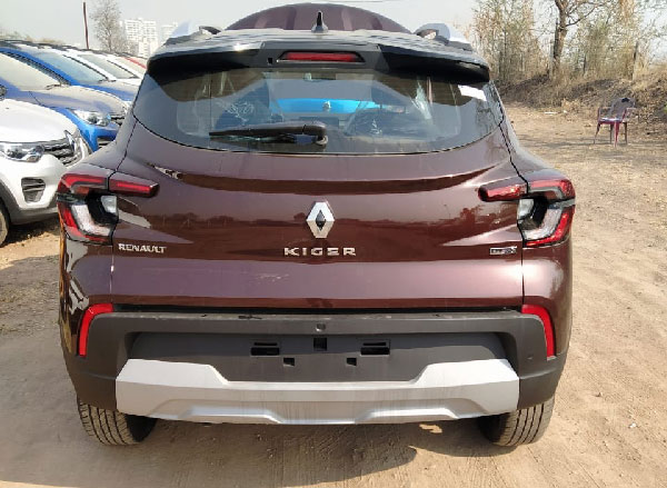 All-New Renault Kiger Spotted At Dealership In Brown Colour: Here Are All The Details