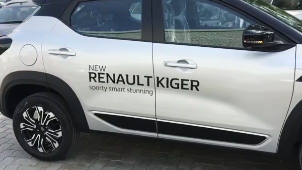 Spy Pics: Renault Kiger Spotted Arriving At Dealerships Ahead Of India Launch: Expected Price, Specs, Features & All Other Details