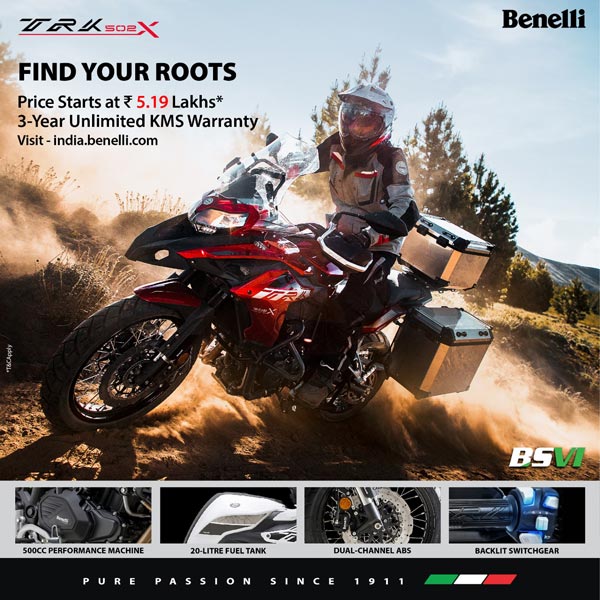 Benelli TRK 502X BS6 Motorcycle Launched In India At Rs 5.19 Lakh: Specs, Features & Other Updates Explained