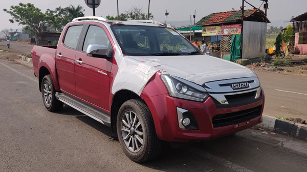 Upcoming Isuzu D-Max V-Cross BS6 SUV Spied Testing Once Again: Here's Everything You Need To Know!