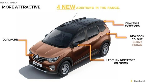 2021 Renault Triber Changes Leaked Ahead Of India Launch: Updates, Feature Addition & Other Details