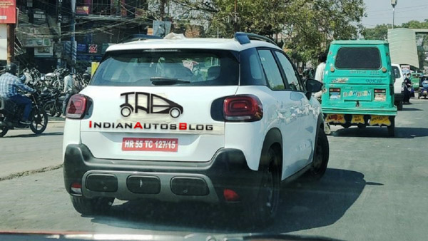Citroen C3 Aircross Spid Testing Without Wraps: Here Are The Details!