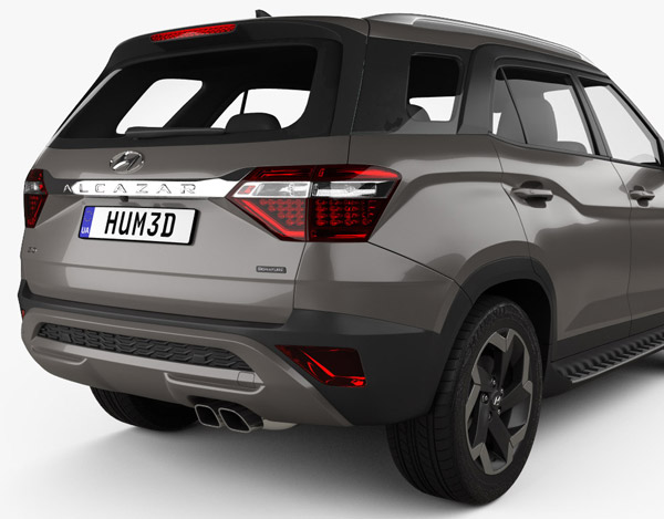 Hyundai Alcazar Design Leaked Ahead Of India Launch: Exterior, Features, Specs, & Other Details