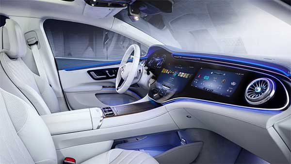 Mercedes-Benz EQS Interiors Revealed Ahead Of Launch: Hyperscreen, Seats, Cabin Desing & Other Details