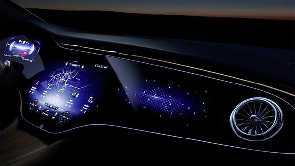 Mercedes-Benz EQS Interiors Revealed Ahead Of Launch: Hyperscreen, Seats, Cabin Desing & Other Details