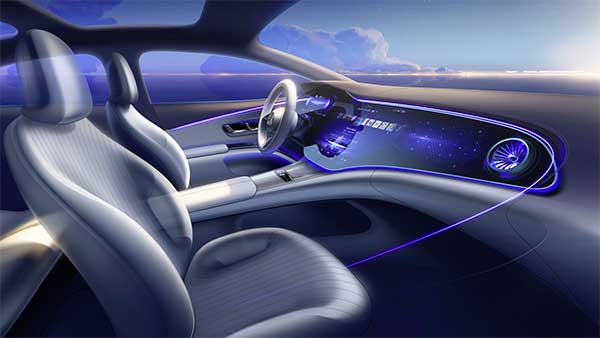 Mercedes-Benz EQS Interiors Revealed Ahead Of Launch: Hyperscreen, Seats, Cabin Desing & Other Details