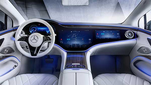Mercedes-Benz EQS Interiors Revealed Ahead Of Launch: Hyperscreen, Seats, Cabin Desing & Other Details