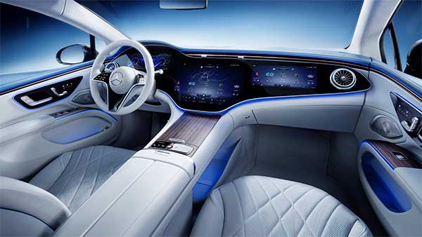 Mercedes-Benz EQS Interiors Revealed Ahead Of Launch: Hyperscreen, Seats, Cabin Desing & Other Details
