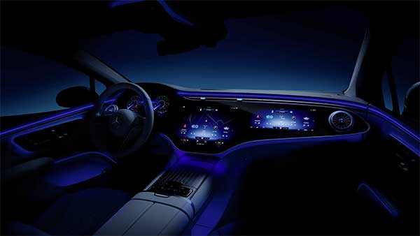 Mercedes-Benz EQS Interiors Revealed Ahead Of Launch: Hyperscreen, Seats, Cabin Desing & Other Details