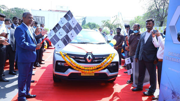Renault Kiger Deliveries Commence In India: Company Delivers Over 1100 Units Of The SUV Pan-India On First Day