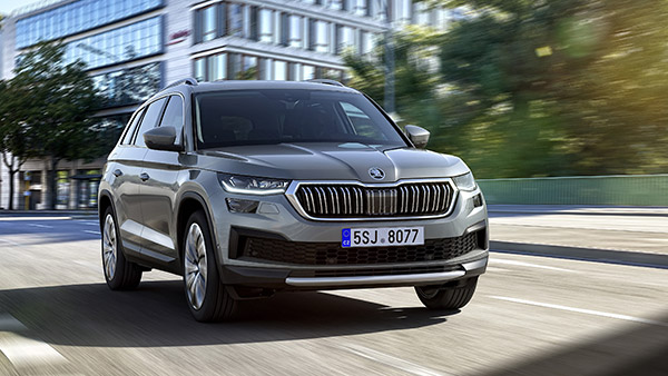 2021 Skoda Kodiaq Facelift Revealed: Gets Subtle Design Changes & More Powerful Engines
