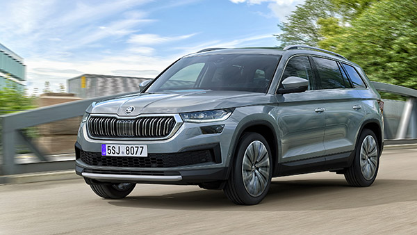 2021 Skoda Kodiaq Facelift Revealed: Gets Subtle Design Changes & More Powerful Engines