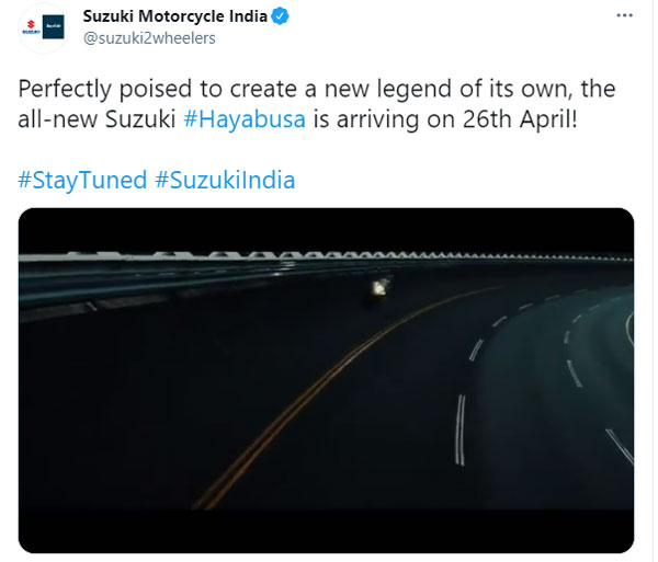 2021 Suzuki Hayabusa Launch Date Officially Revealed: Here Are All The Details