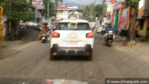 Spy Pics: Citroen C3 Aircross Spotted Testing Again Ahead Of India Launch