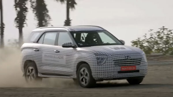 Hyundai Alcazar Unveiled Ahead Of India Launch This Year: Exterior, Features, Engine Specs, & Other Details