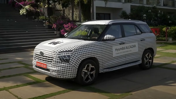 Hyundai Alcazar Unveiled Ahead Of India Launch This Year: Exterior, Features, Engine Specs, & Other Details