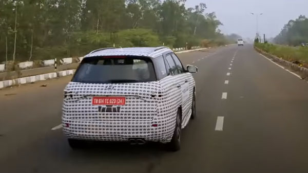 Hyundai Alcazar Unveiled Ahead Of India Launch This Year: Exterior, Features, Engine Specs, & Other Details