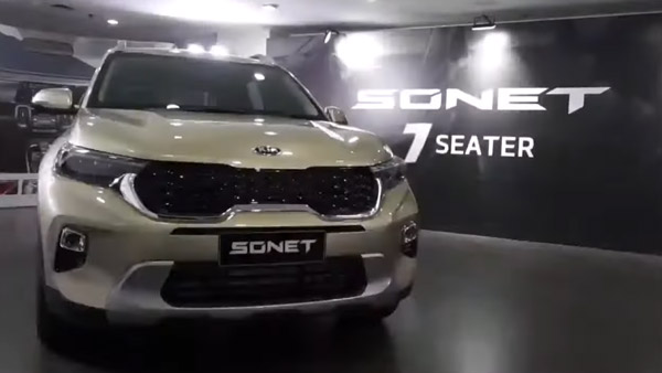 Kia Sonet 7-Seater Revealed: Global Debut In Indonesia